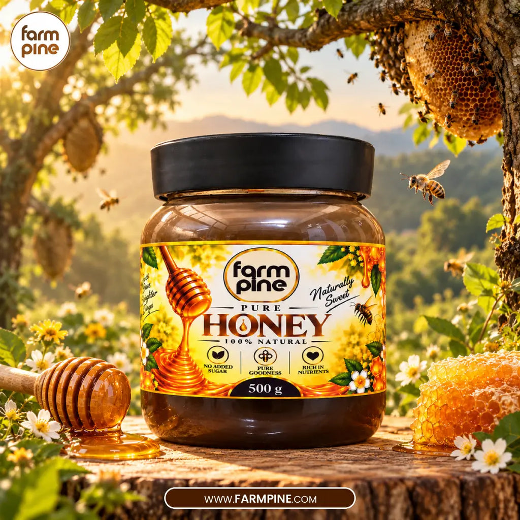 Honey - Raw, Unfiltered, Never Heated | 100% Original Guaranteed