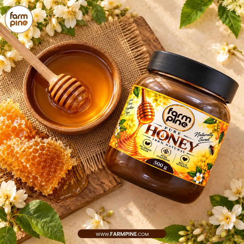 Honey - Raw, Unfiltered, Never Heated | 100% Original Guaranteed