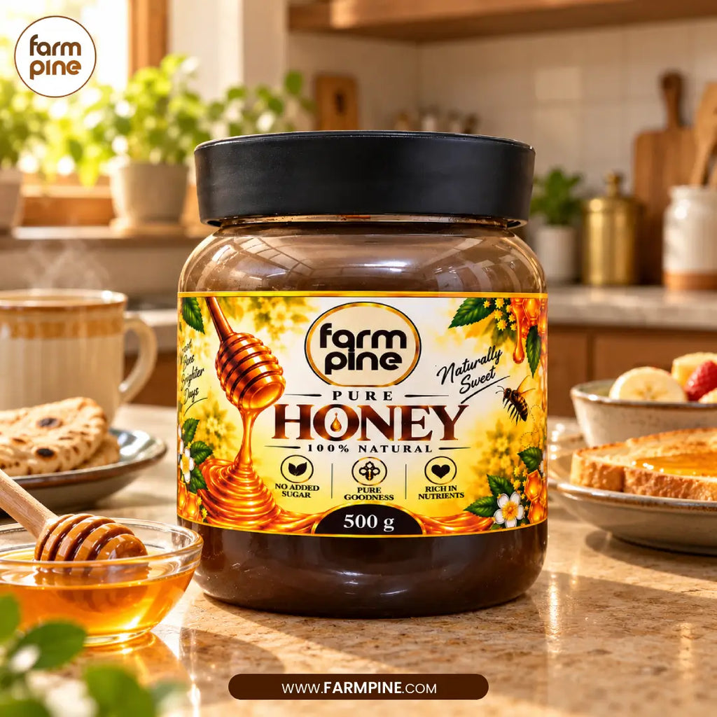 Honey - Raw, Unfiltered, Never Heated | 100% Original Guaranteed