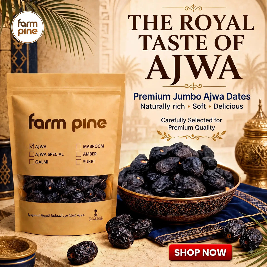 Premium Ajwa Dates/Khajoor (SAUDI IMPORTED)